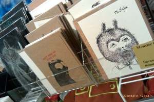 Handmade Store On A Bike Cards