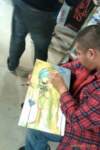 Artist Drawing